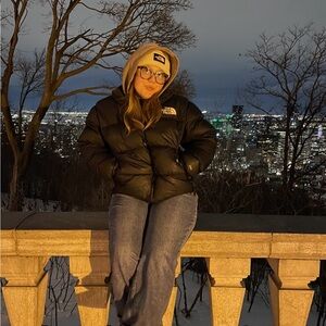 The North Face Women's Black Puffer Coat